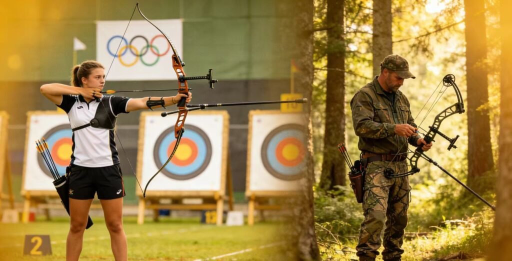 compound bow vs recurve bow