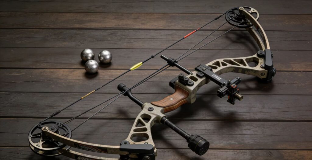 Why Shooting Steel Balls with a Compound Bow Is Legal? ae528228d68c0c65b7897d96d12b4a16